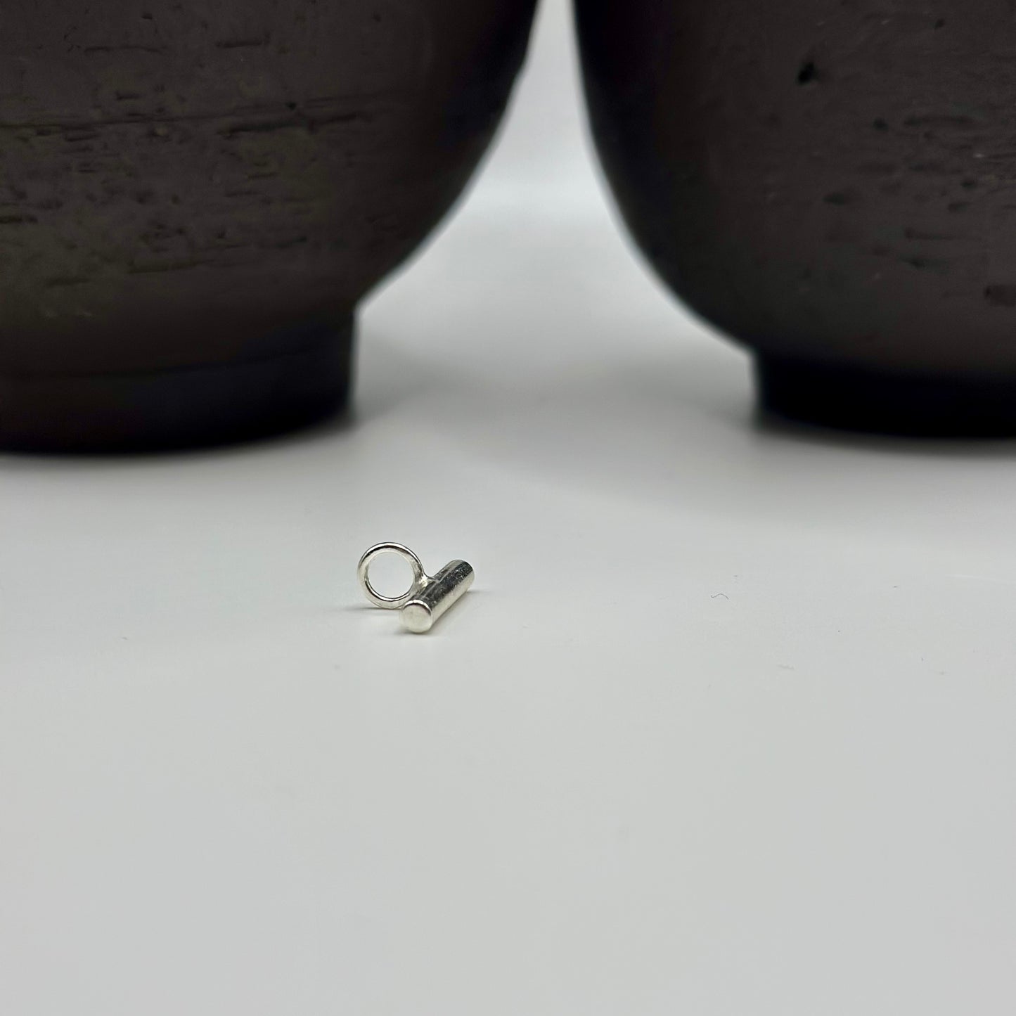 STRENGTH T-Bar Hoop Charm ★