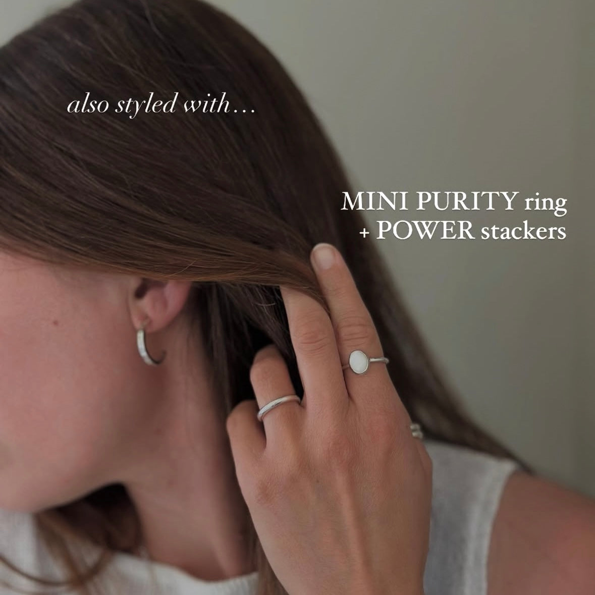 ASTERISM Hoop Earrings ★