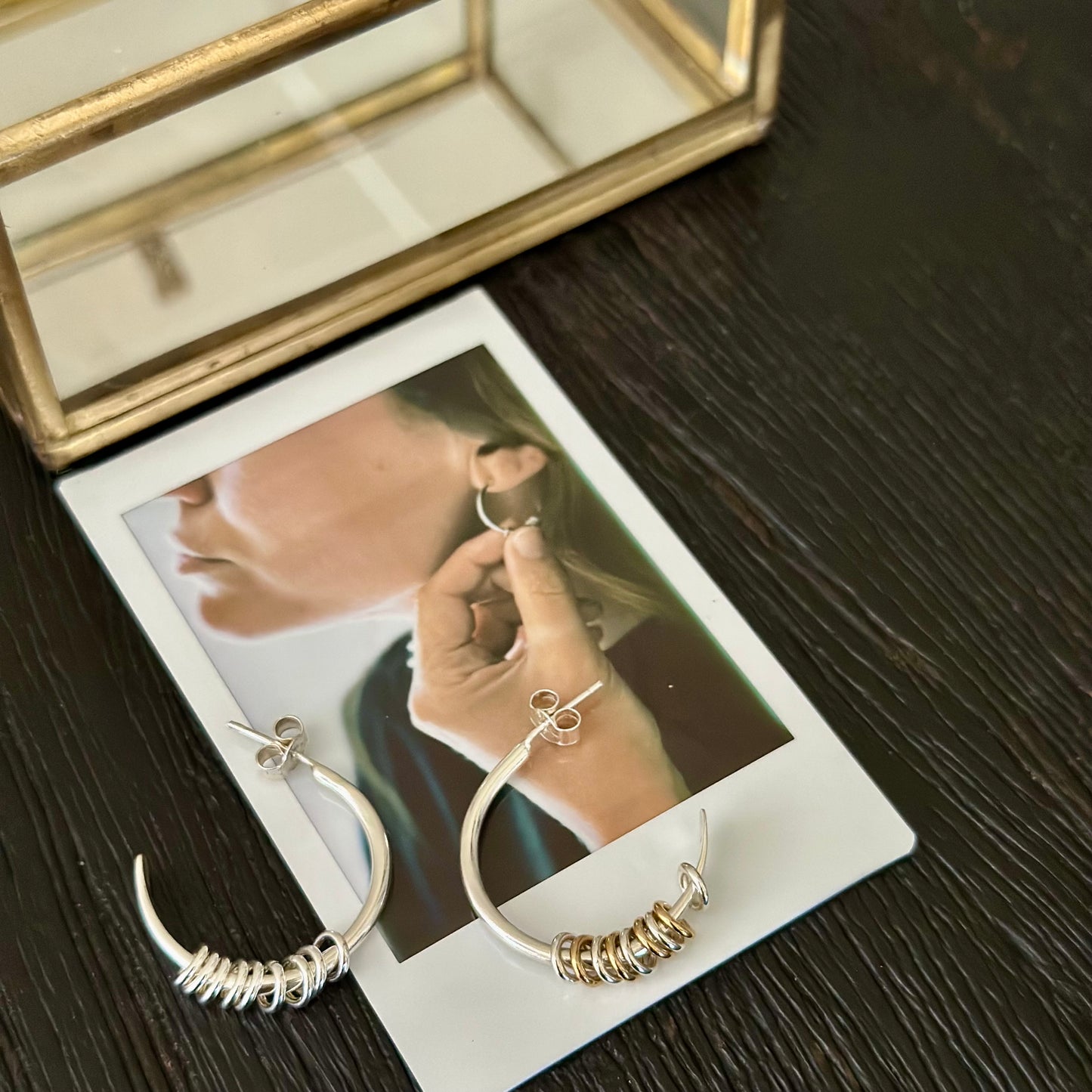 CALM Hoop Earrings ★