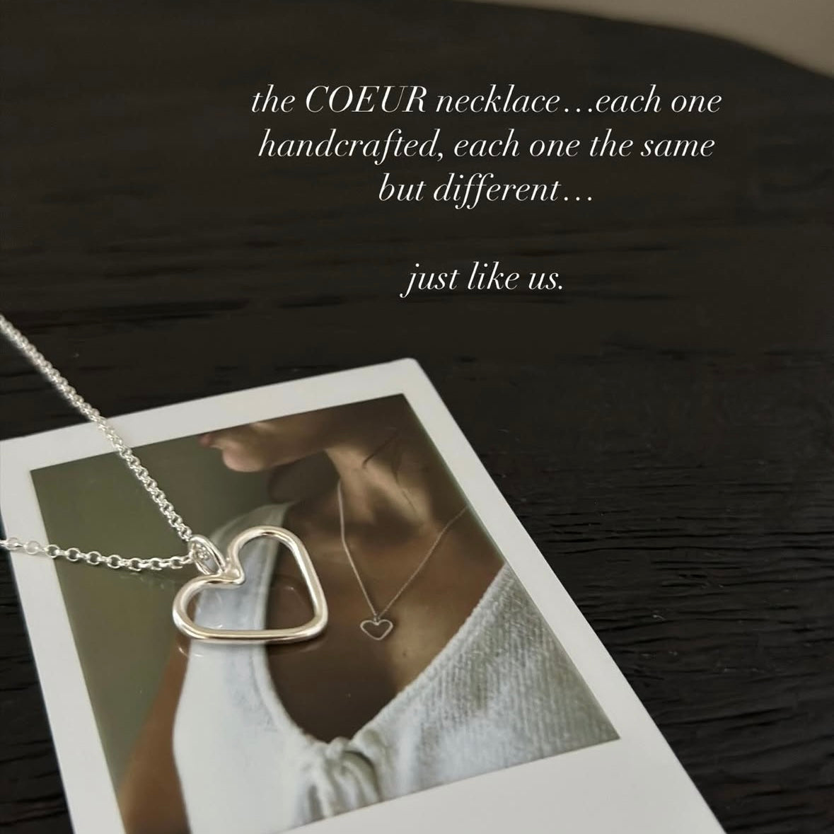 COEUR Heart Necklace ★