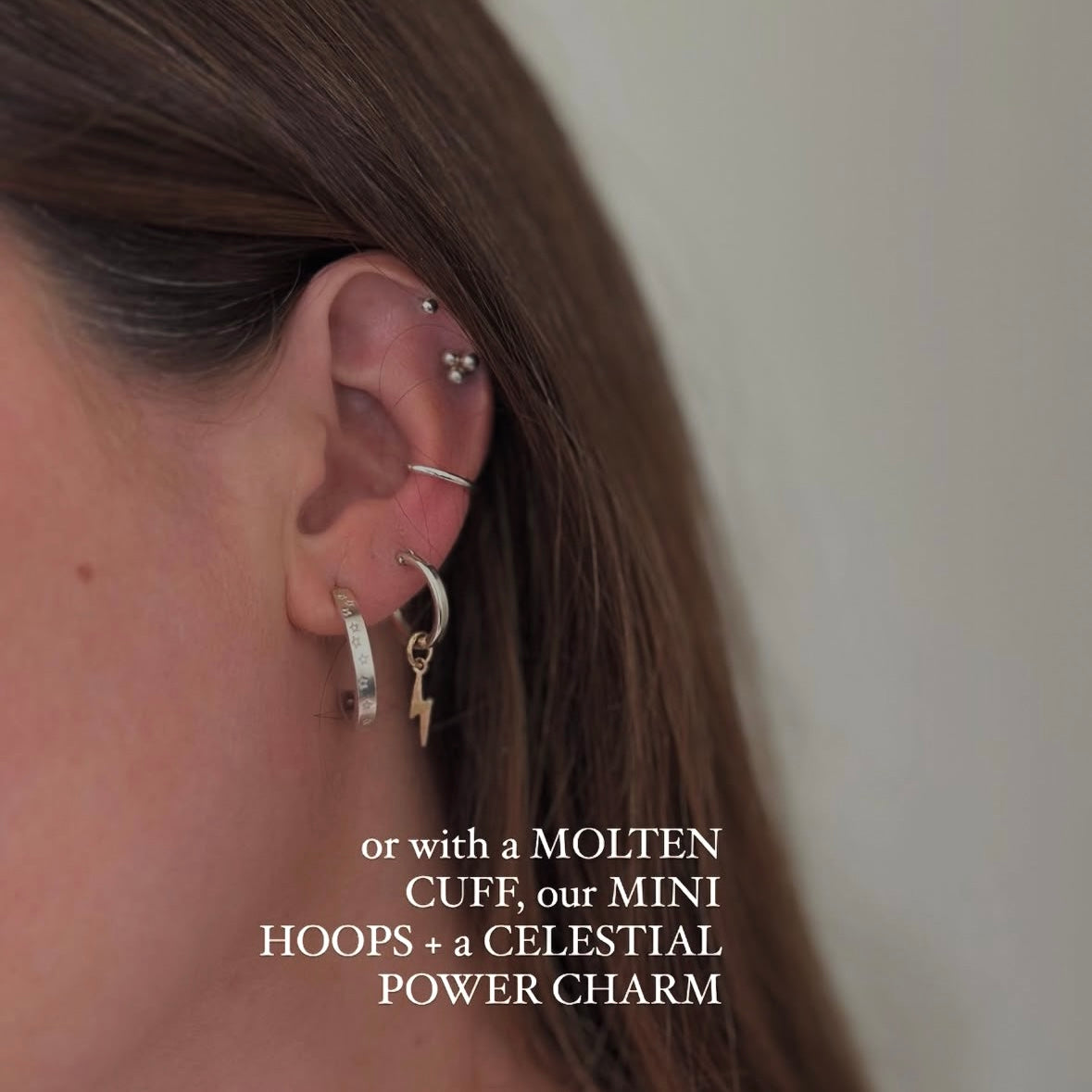 ASTERISM Hoop Earrings ★