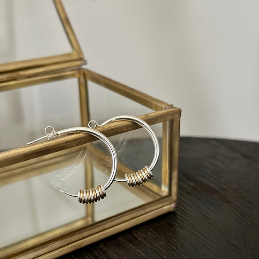 CALM Hoop Earrings ★