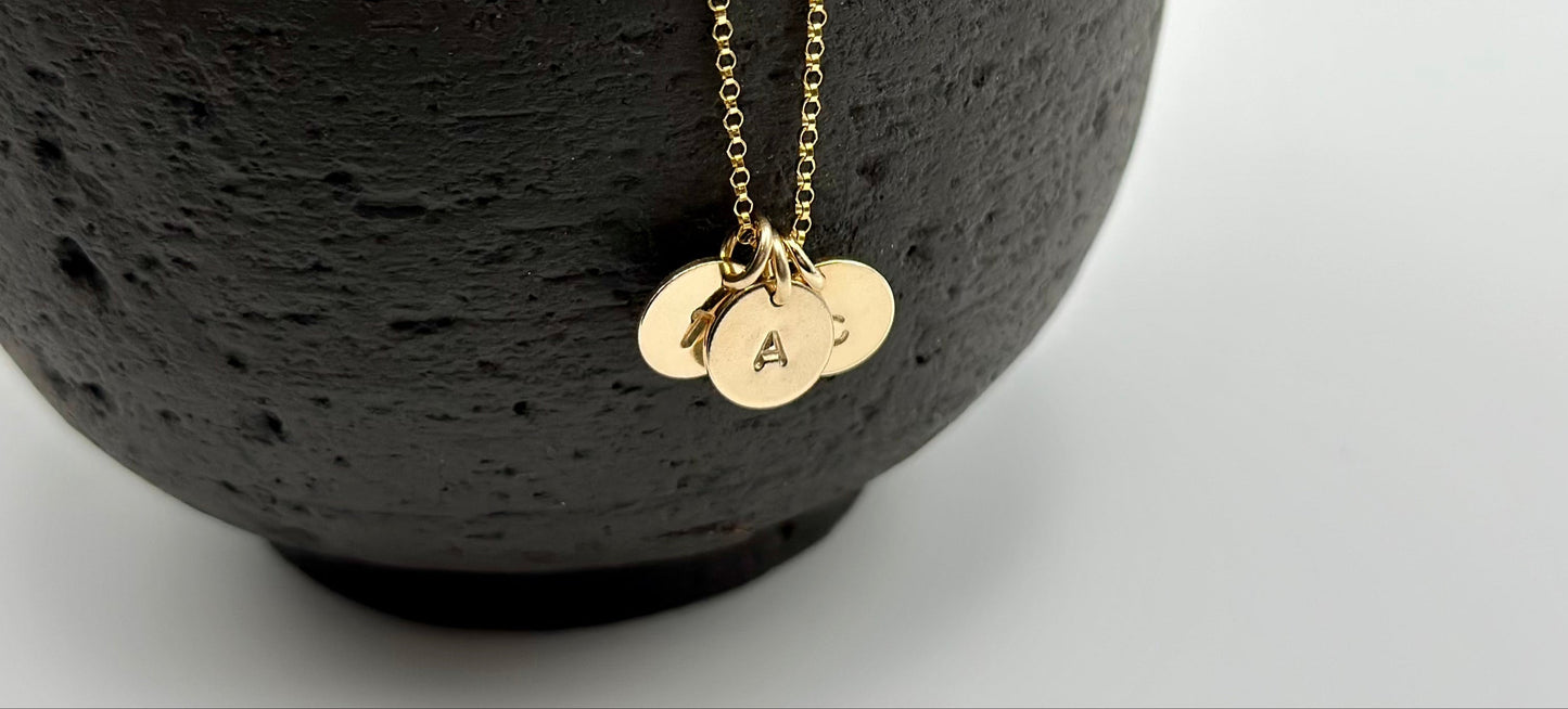 MINI Initial Necklace ★