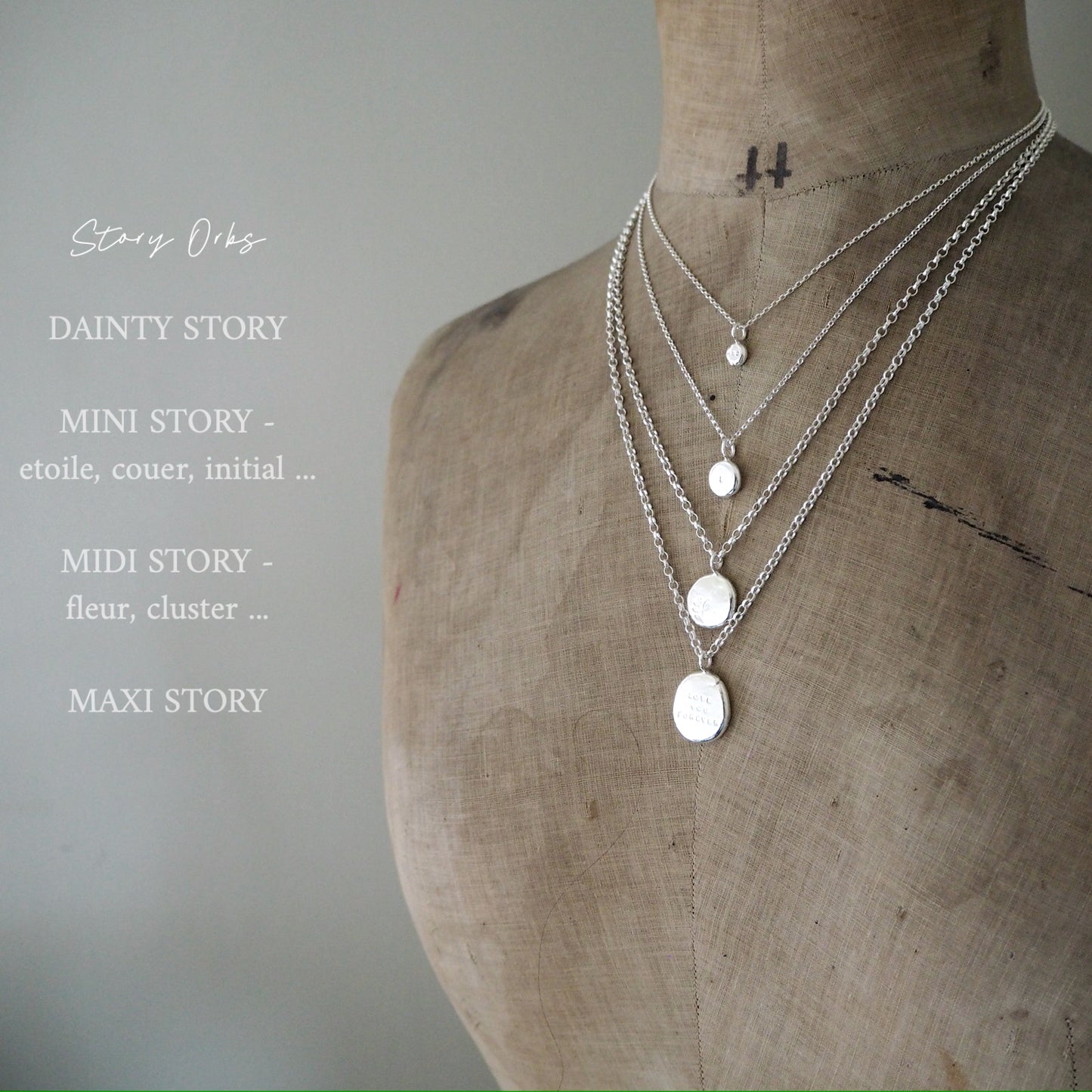 DAINTY STORY ORB Necklace ★
