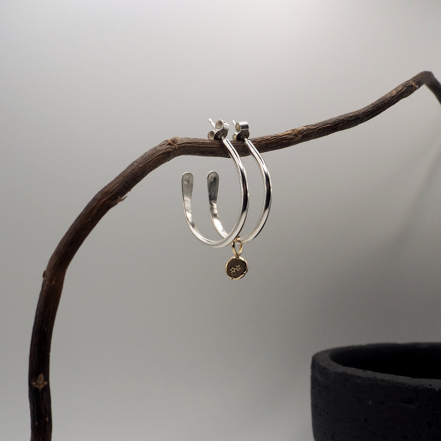 DROP ORB Hoop Charm ★