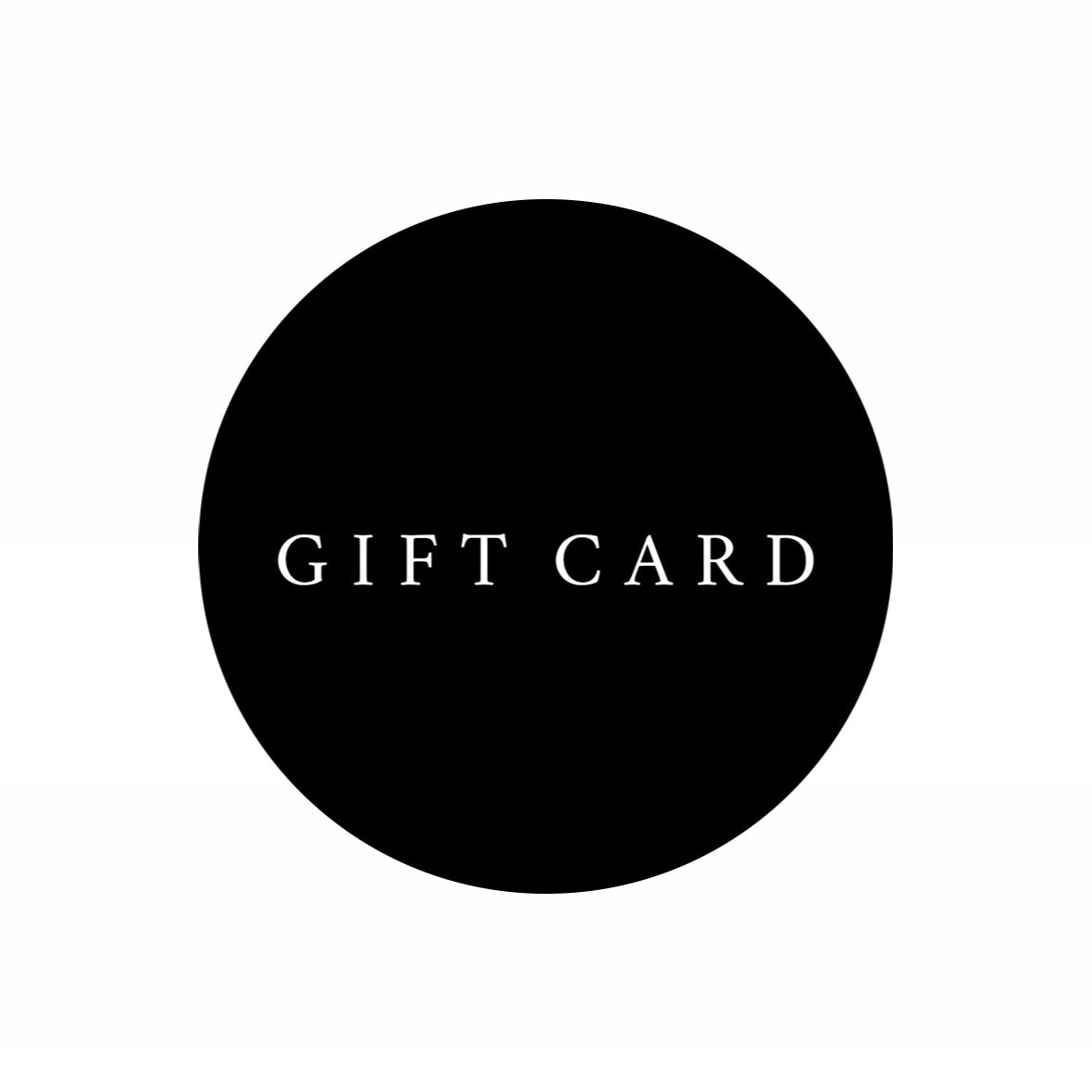JEWELLERY GIFT CARD