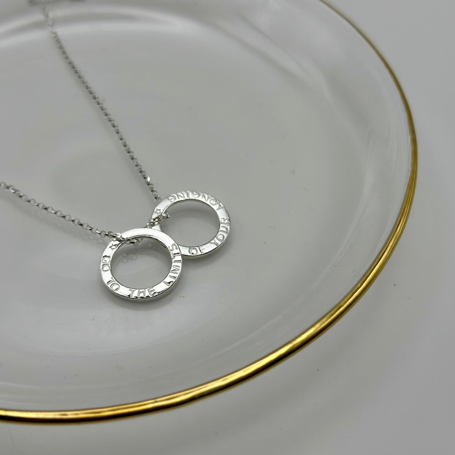 PERSONALISED CIRCLE NECKLACE