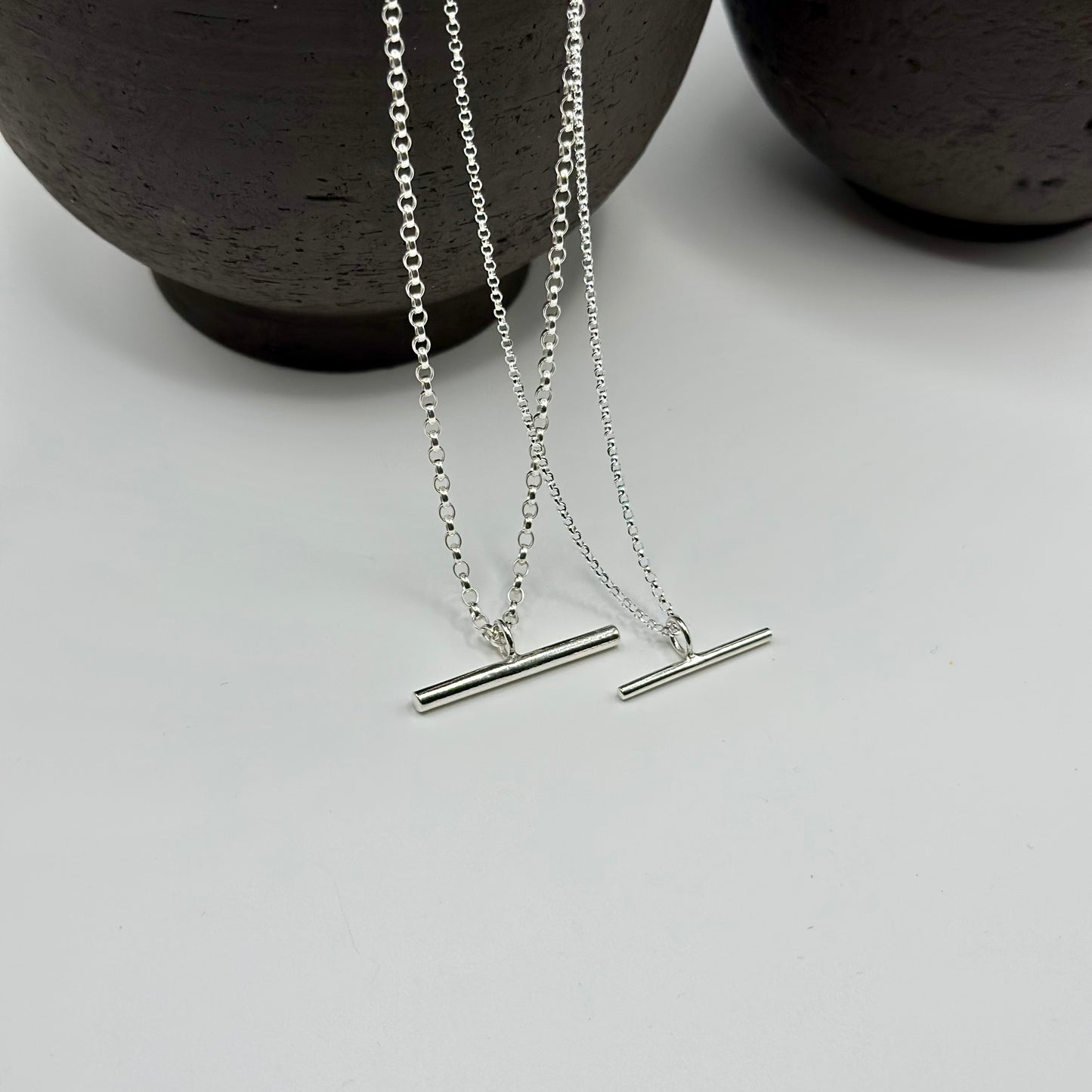 DAINTY STRENGTH T-Bar Necklace ★