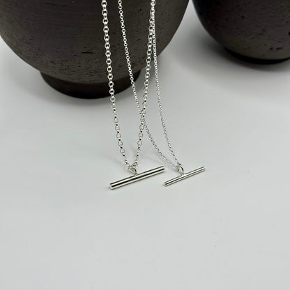 DAINTY STRENGTH T-Bar Necklace ★