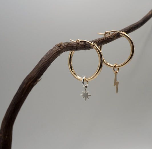 CELESTIAL Hoop Earring Charms ★