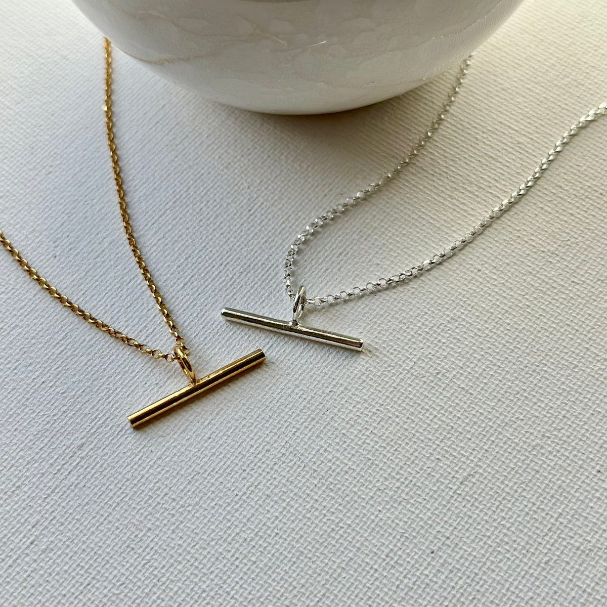 DAINTY STRENGTH T-Bar Necklace