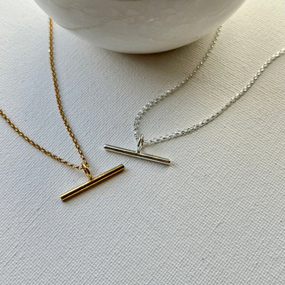 DAINTY STRENGTH T-Bar Necklace