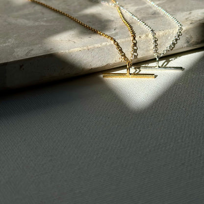 DAINTY STRENGTH T-Bar Necklace