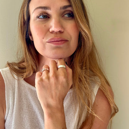 MAXI STORY Silver Ring