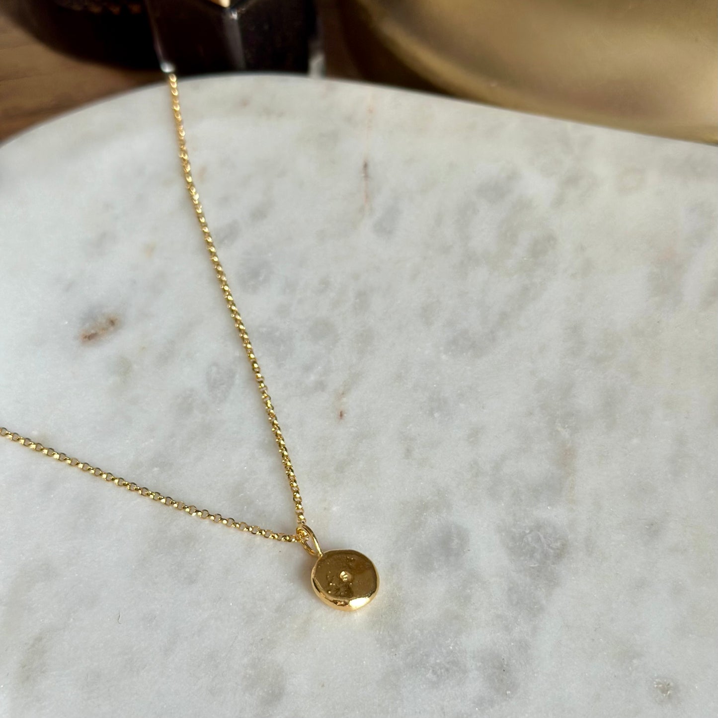 INITIAL ORB Necklace
