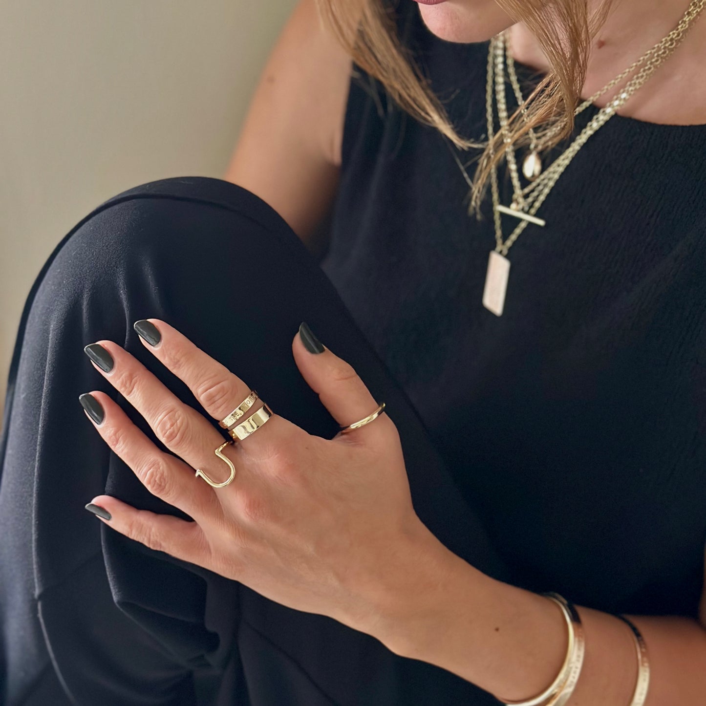LUCK Gold Ring
