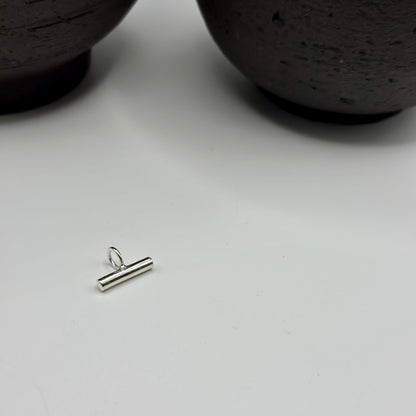 STRENGTH T-Bar Hoop Charm ★