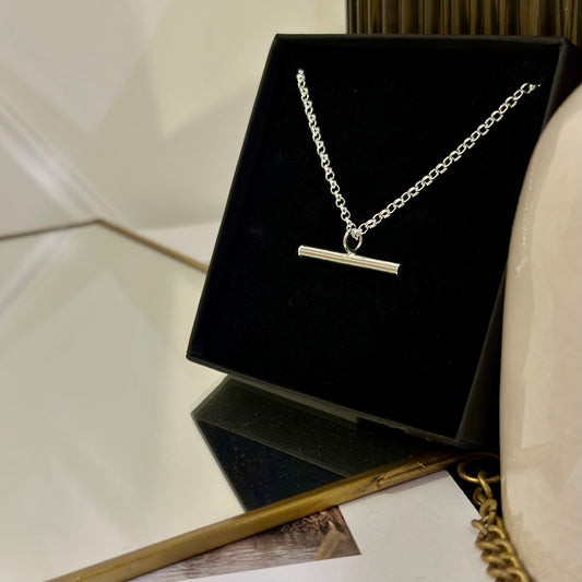 STRENGTH T-Bar Necklace