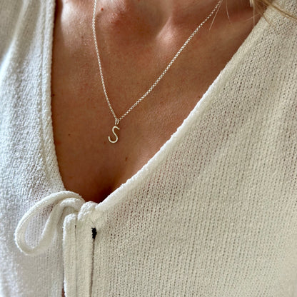 ALPHABET Initial Necklace