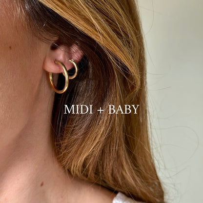 BABY Hoop Earrings