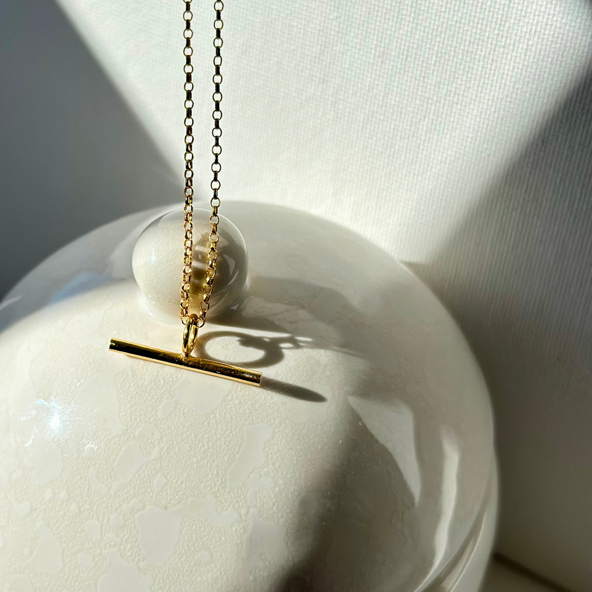DAINTY STRENGTH T-Bar Necklace