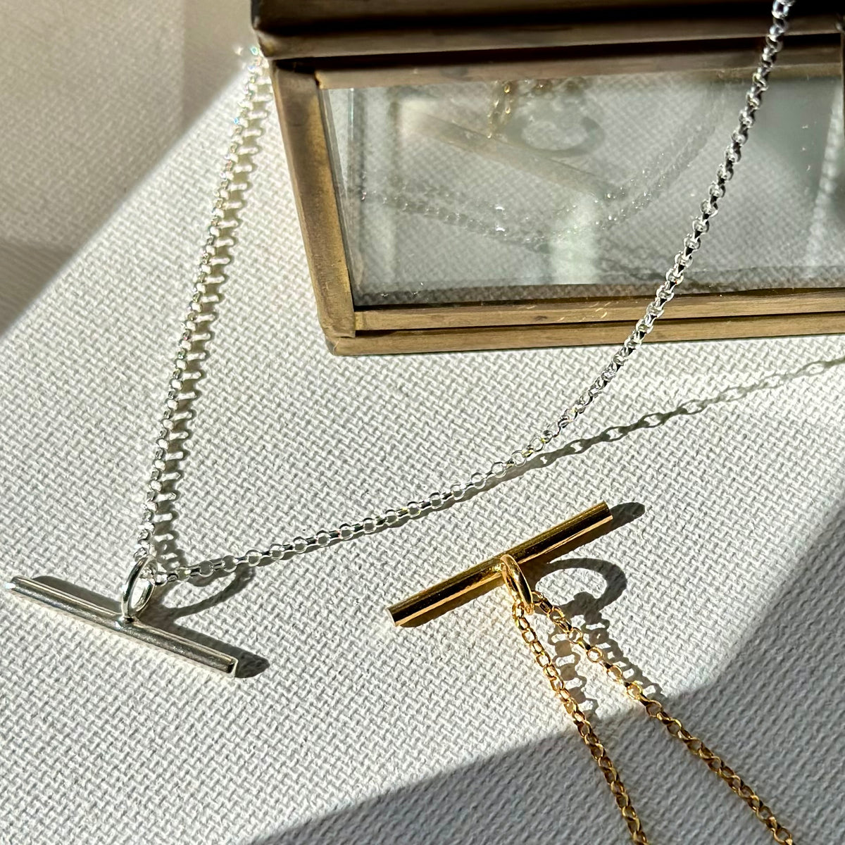 DAINTY STRENGTH T-Bar Necklace