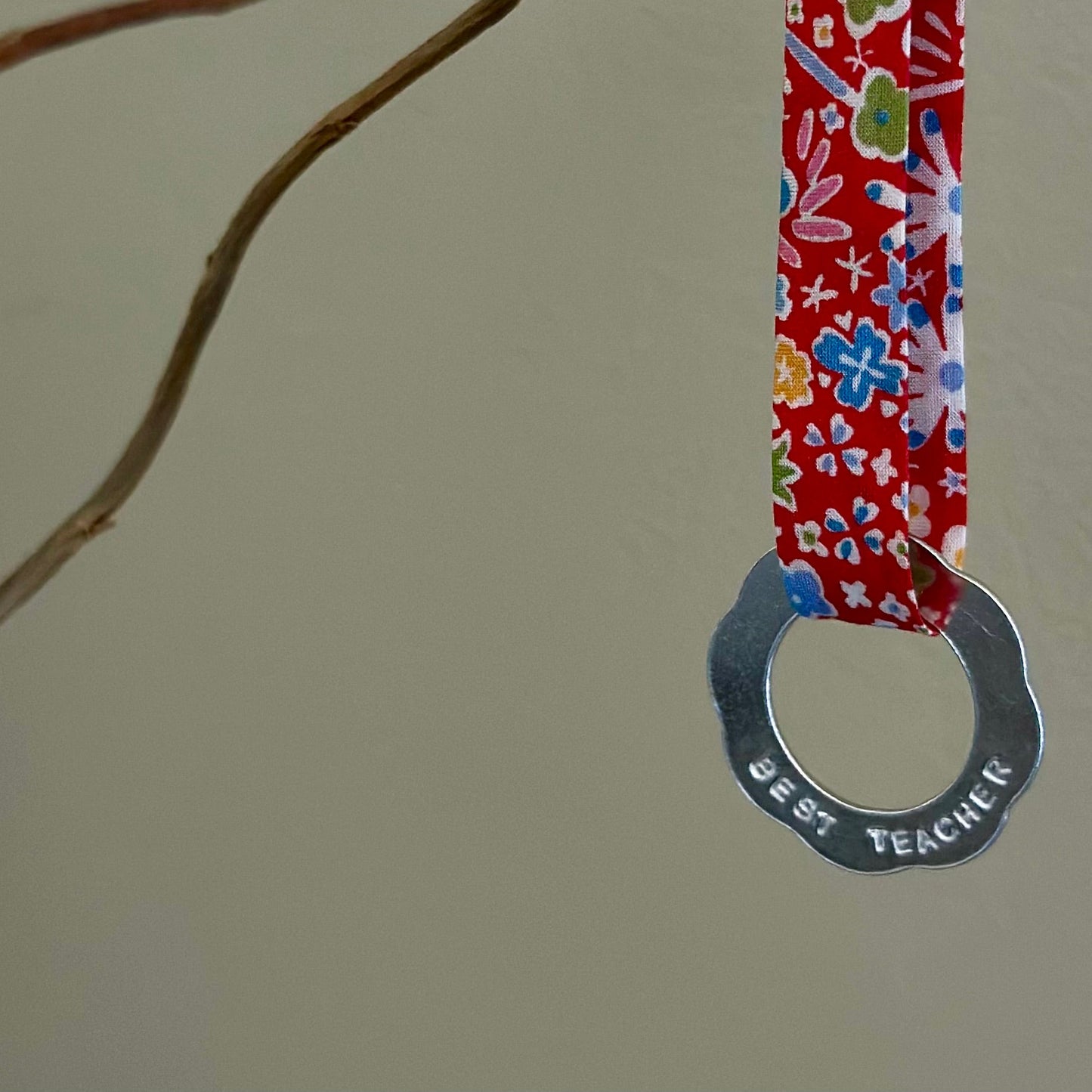 Personalised Liberty of London print Ribbon Tag- LIMITED EDITION