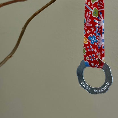 Personalised Liberty of London print Ribbon Tag- LIMITED EDITION