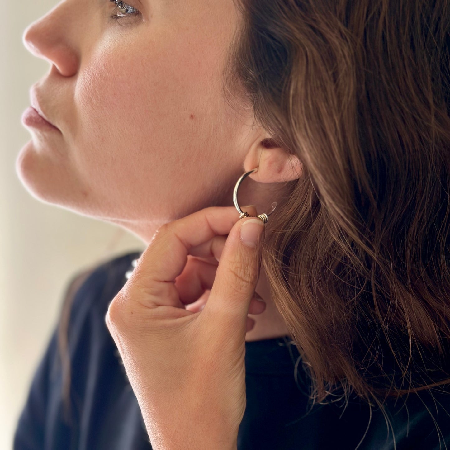 CALM Hoop Earrings ★