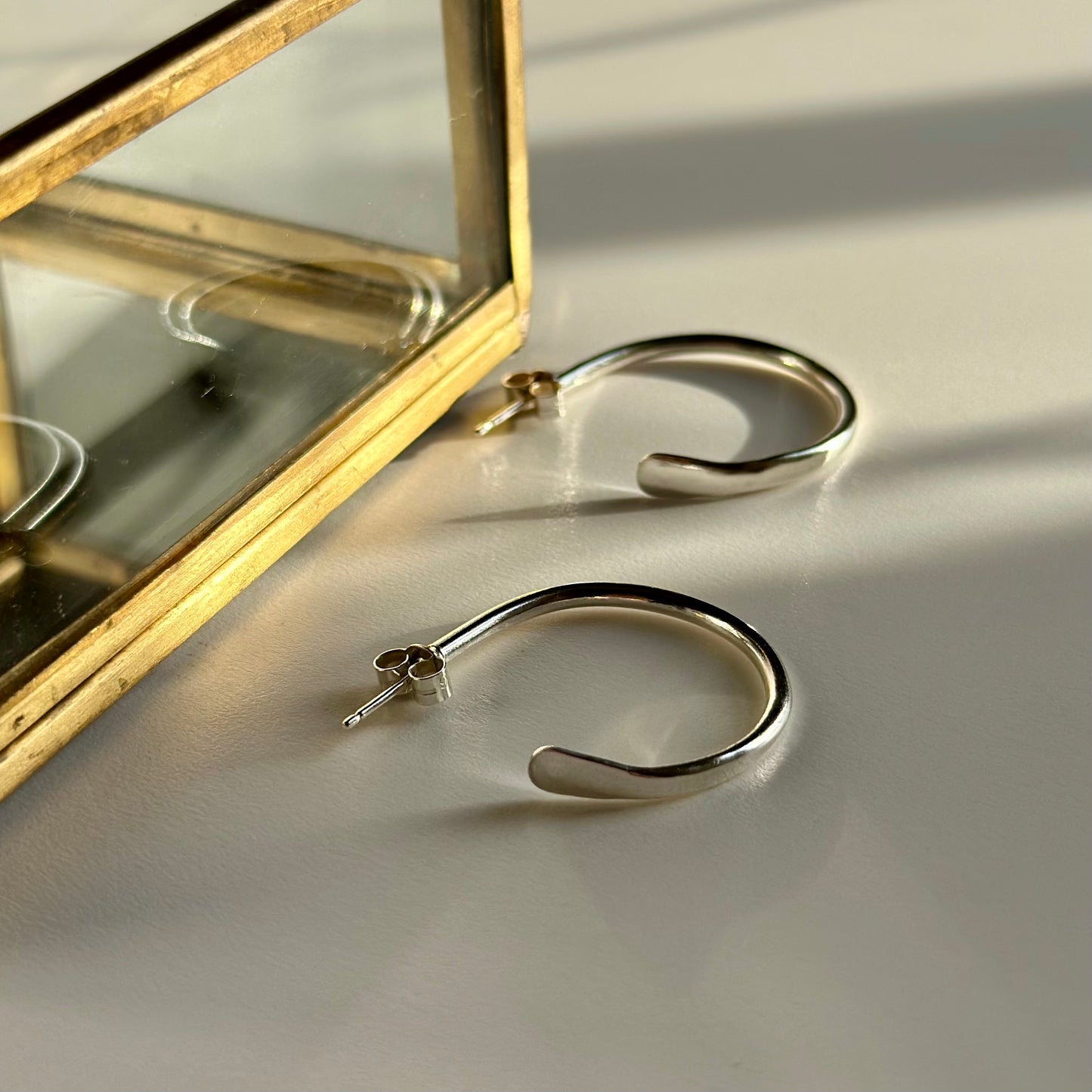 SIGNET Hoop Earrings