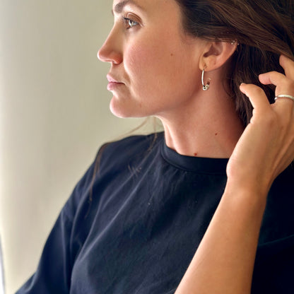 CALM Hoop Earrings ★