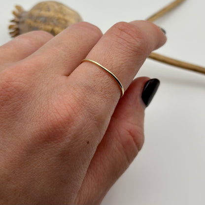 DAINTY Gold Stacking Ring ★