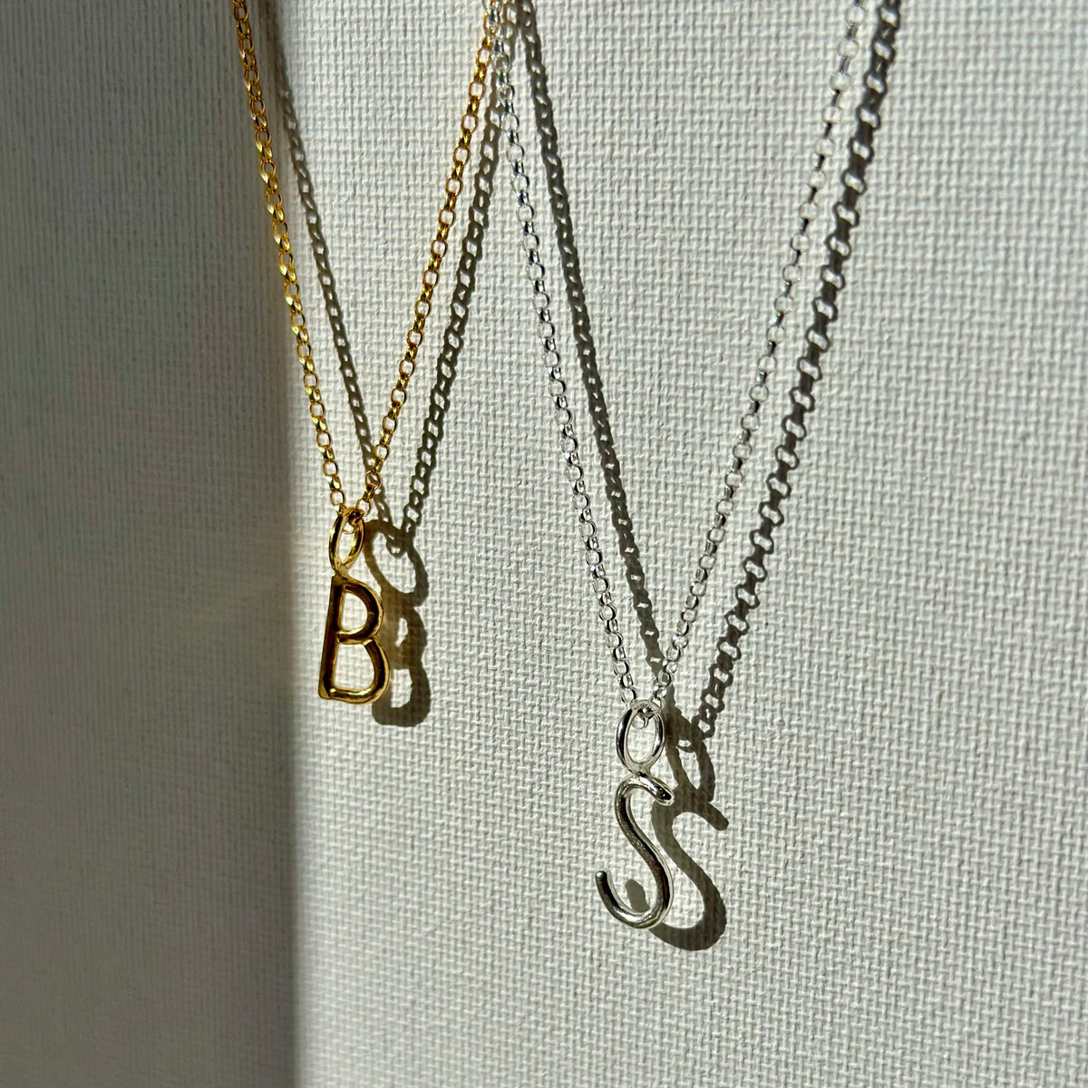 ALPHABET Initial Necklace