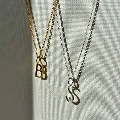 ALPHABET Initial Necklace
