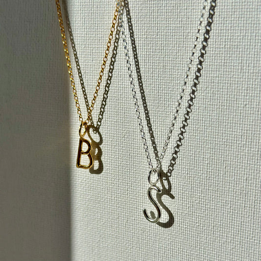 ALPHABET Initial Necklace