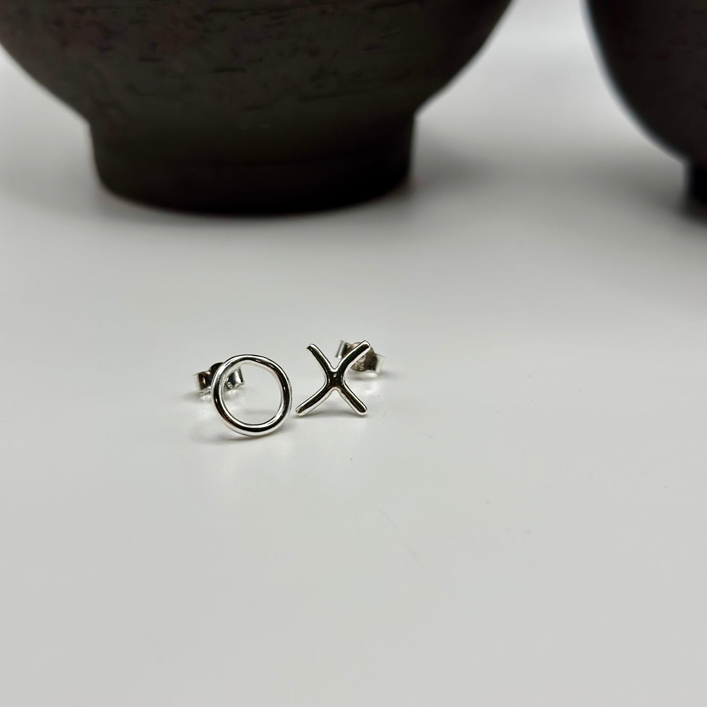 HUGS + KISSES Studs ★