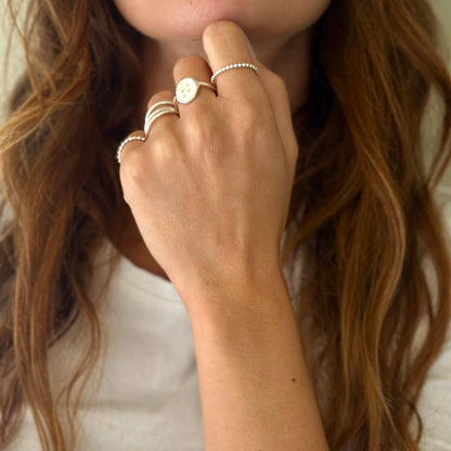CLUSTER ORB SIGNET Ring ★
