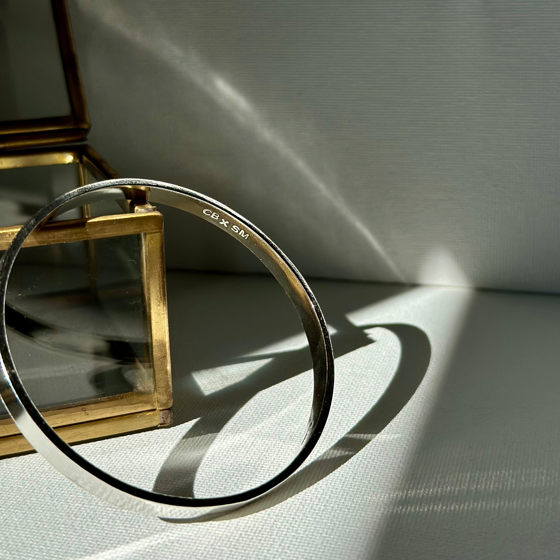 Personalised Silver Bangle