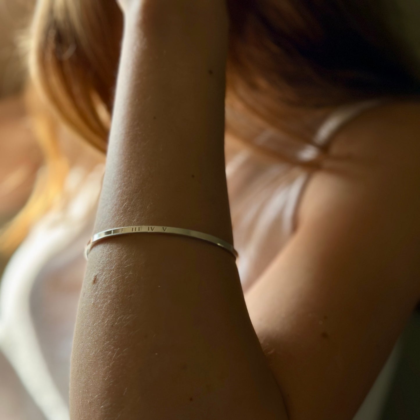 Personalised Silver Bangle