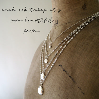 ORB Necklace ★ STERLING SILVER MINI